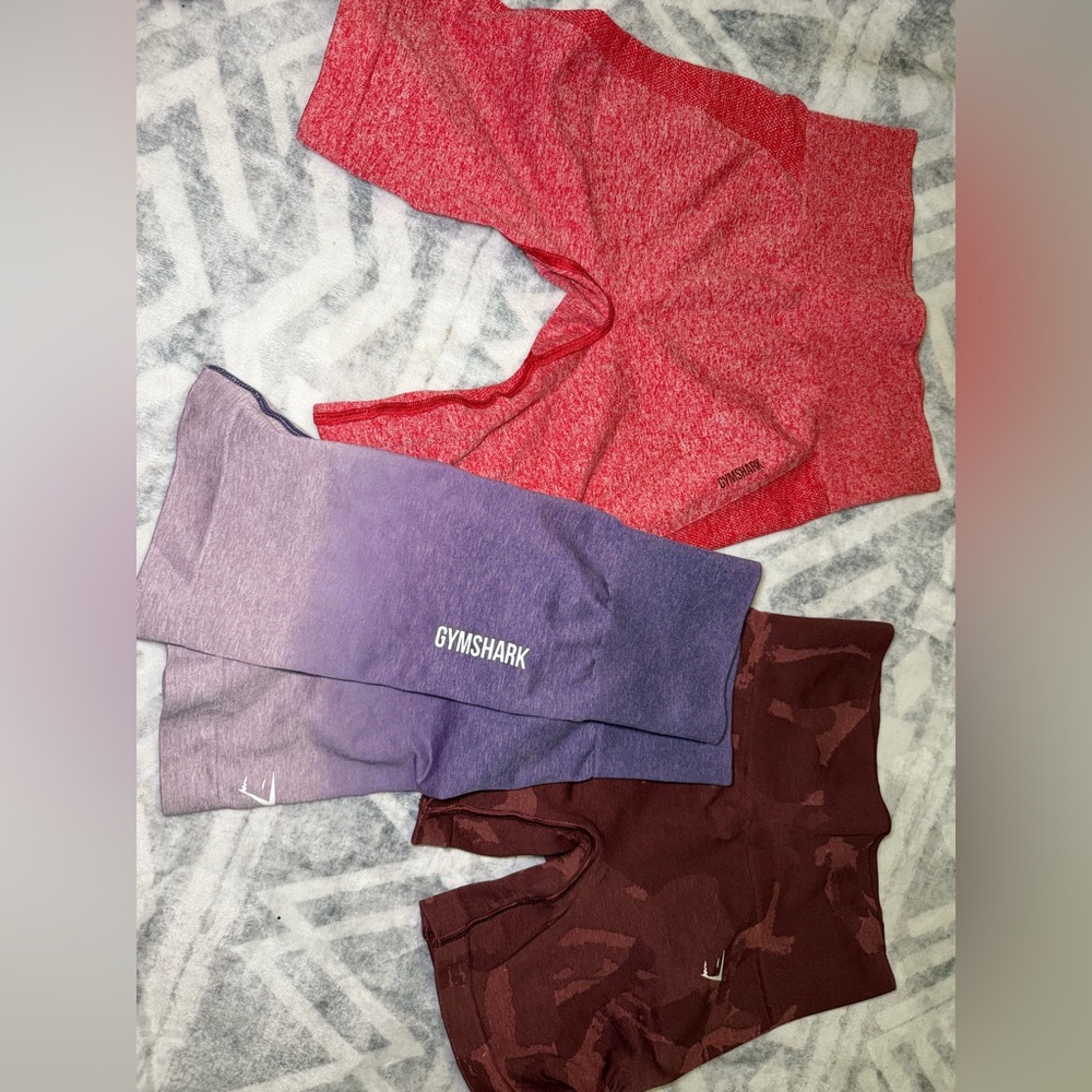 Gymshark XS Shorts Bundle